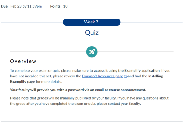NR509 Week 7: Quiz